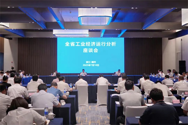 浙江省工業(yè)經(jīng)濟(jì)運(yùn)行分析座談會在湖州召開