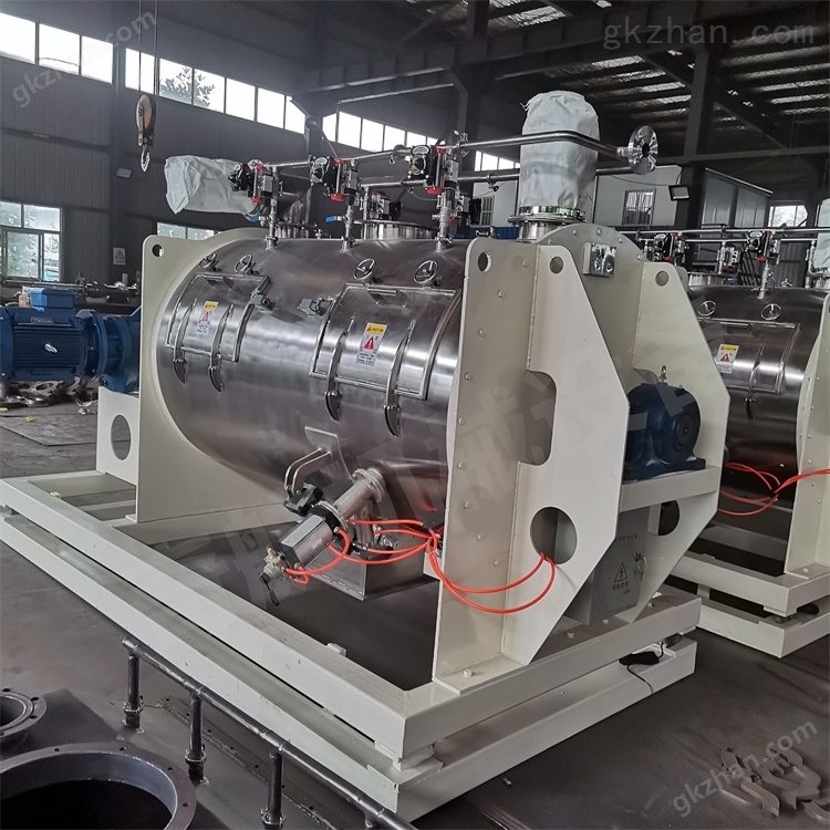 卧式犁刀混合机加打散装置