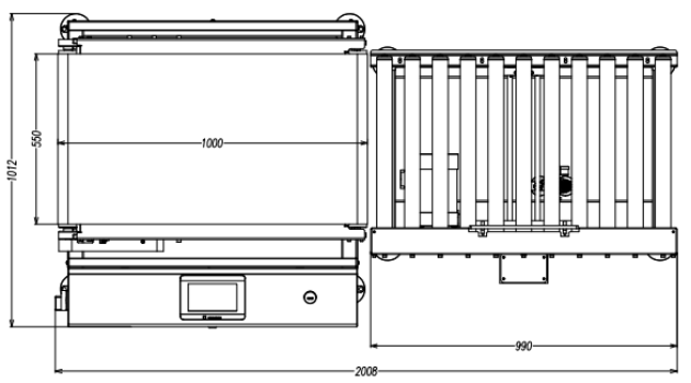 铸铁管件43kg动态称重分选机在线重量检测机